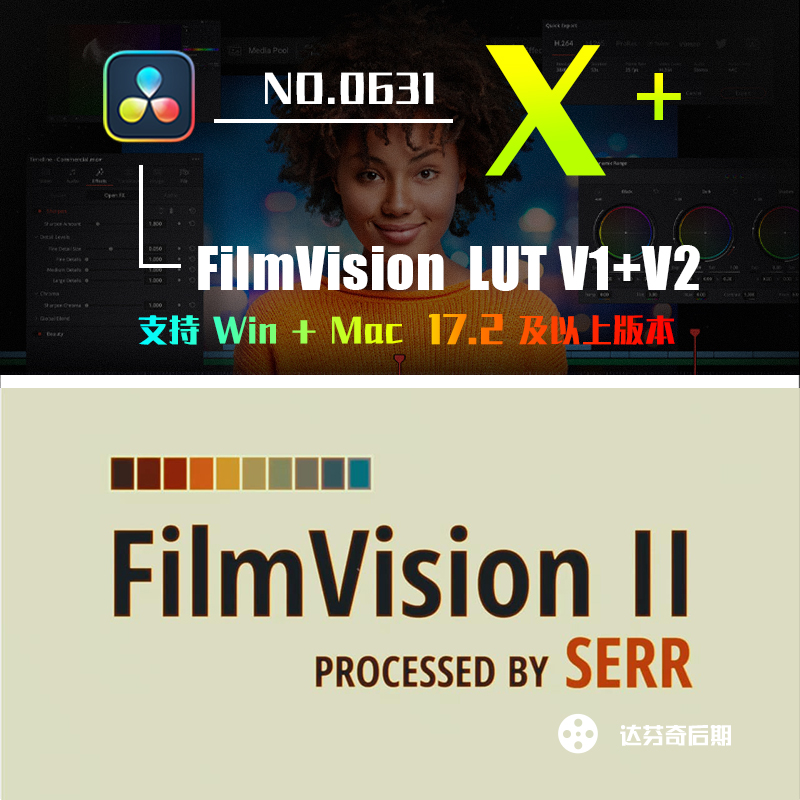 0631_达芬奇电影模拟8/16/35mm柯达Vision3 500T外观 FilmVision V1+V2
