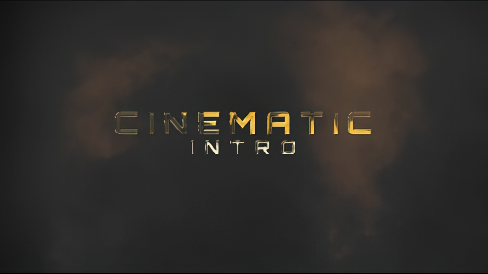 1095_达芬奇金色闪烁史诗电影标题 Cinematic Titles Davinci Resolve