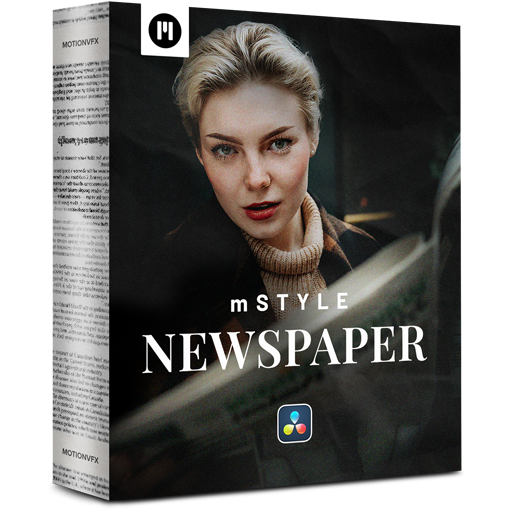 0950_达芬奇MotionVFX mStyle Newspaper经典报纸新闻启发叙事纪录片