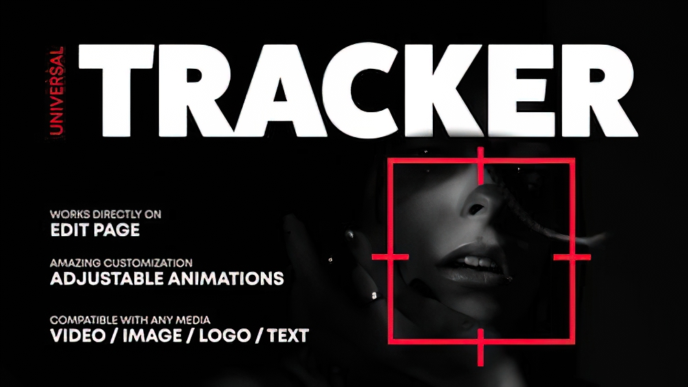 0974_达芬奇插件图像文本字幕自动运动跟踪跟随效果 Universal Tracker