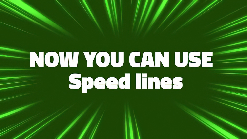 0906_达芬奇插件6款创意背景速度线 Speed Lines DaVinci Resolve