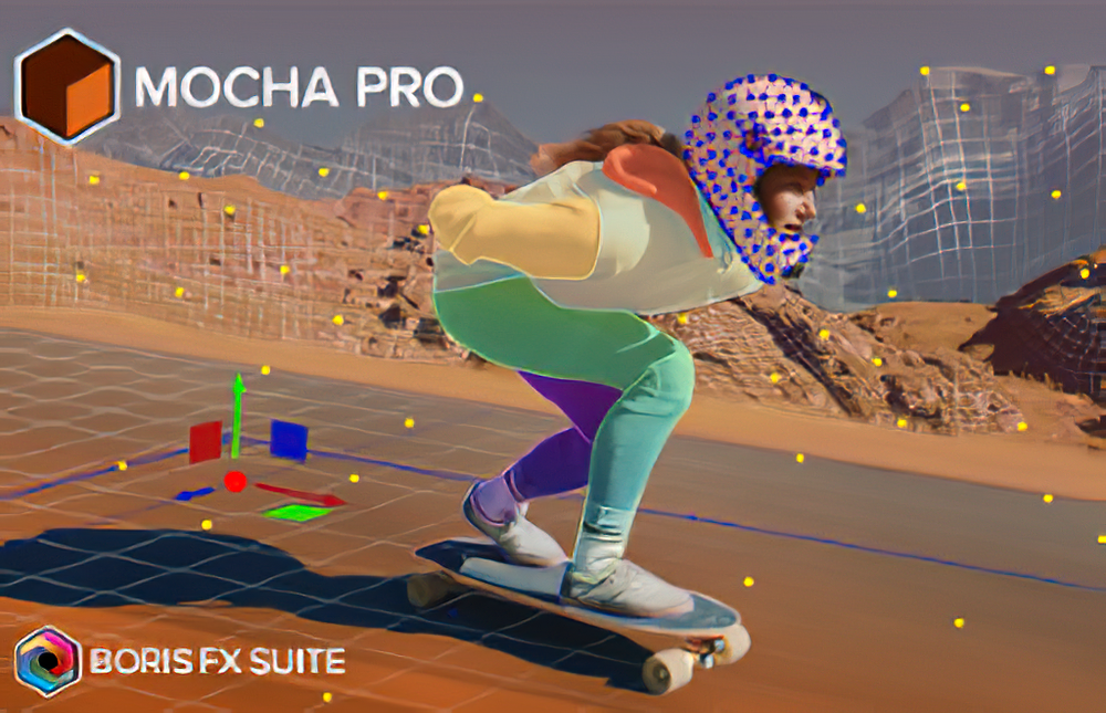 0842_中文达芬奇摩卡插件Mocha Pro 2025平面3D运动跟踪移除 Win/Mac