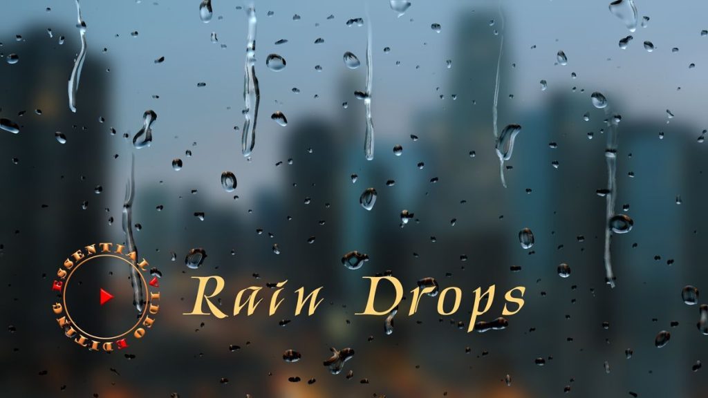0126_达芬奇插件逼真的雨滴跌落玻璃效果 Rain Drops DaVinci Resolve