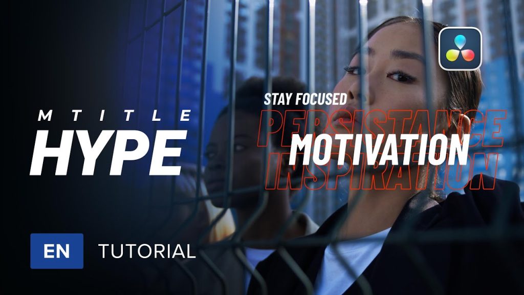 1047_达芬奇插件60款文字炫酷视觉排版文字标题 MotionVFX mTitle Hype
