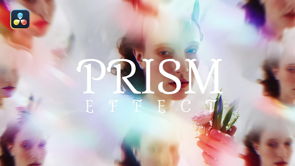 1070_达芬奇模板梦幻透镜透镜耀斑棱镜光线折射重影效果 Prism Effect