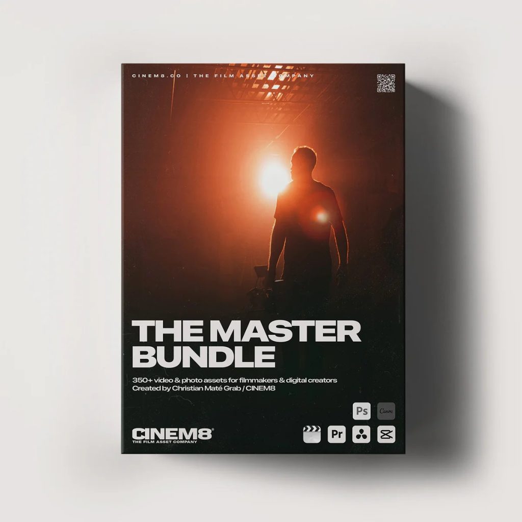 1036_350+视频编辑4K过渡标题电影叠加Lut CINEM8 Christian Mate Grab