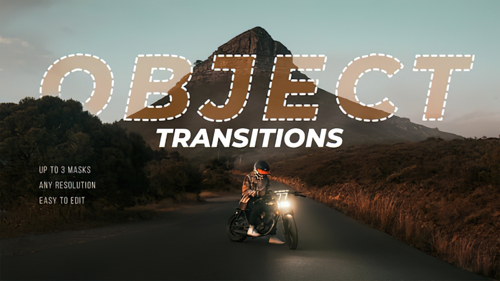 1127_达芬奇插件绘制遮罩蒙版对象前景无缝转场效果Object Transitions