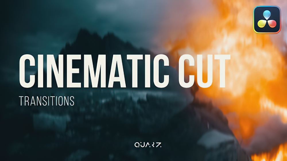 1018_达芬奇高端大气电影剪辑镜头过渡 Cinematic Cut Transitions