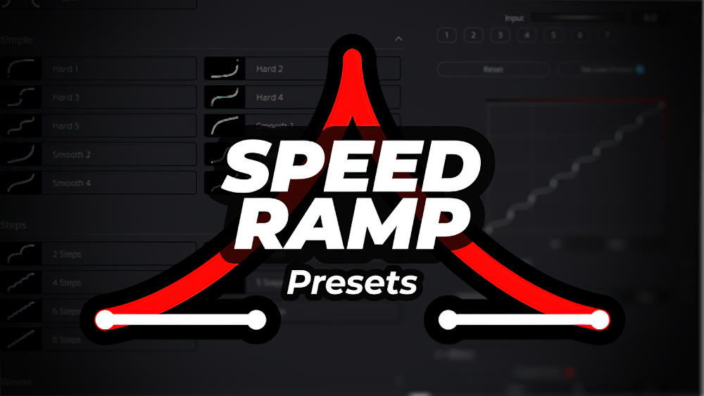 1072_达芬奇插件自动慢/快动作速度曲线运动效果 Speed Ramp v1+v2