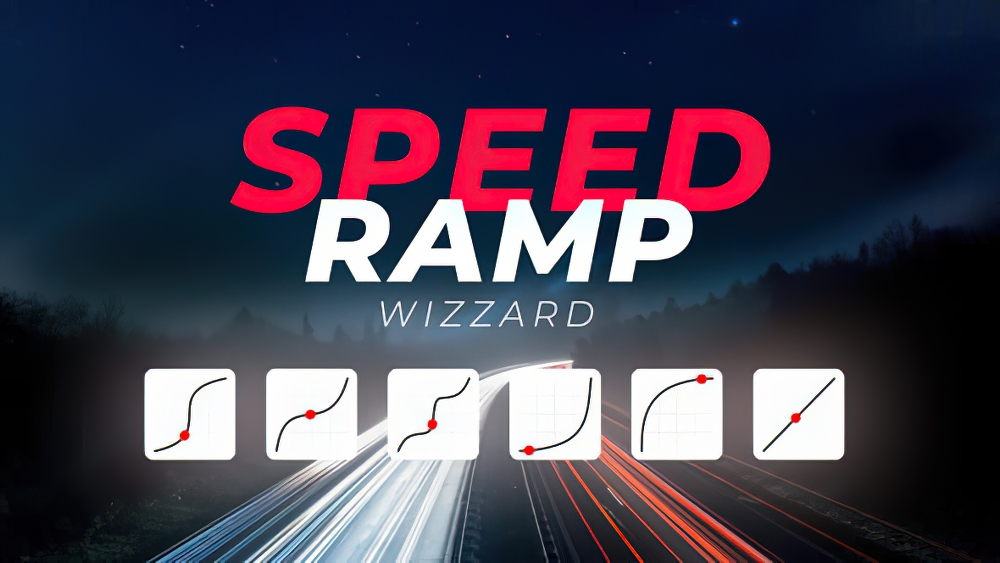1001_达芬奇插件预定义的速度曲线速度斜坡向导 Speed Ramping Wizard