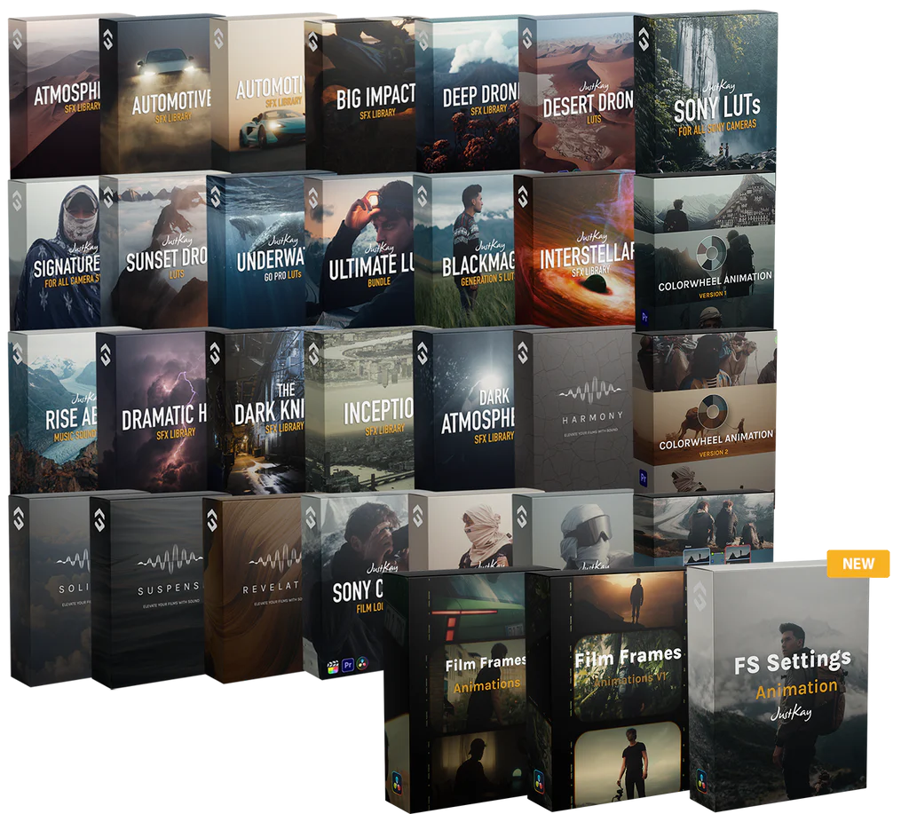 0992_Film-Space The Ultimate Master Bundle V2 终极套装 LUT+音效V2
