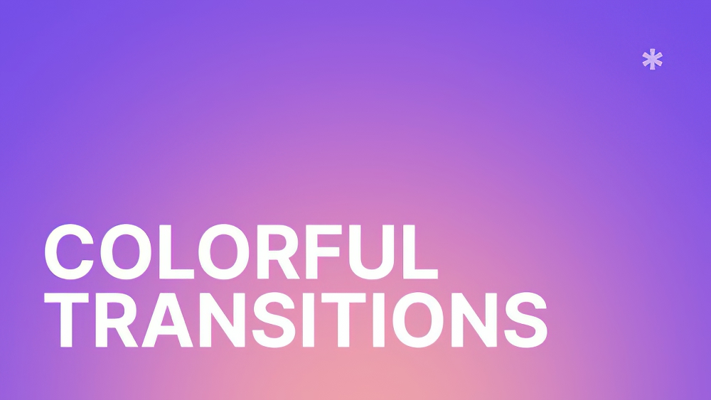 0932_达芬奇转场11款彩色文字排版字母过渡 Colorful Transitions