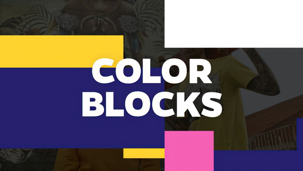 0924_达芬奇转场16款嘻哈自定义颜色色块过渡Color Blocks Transitions